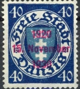 Freie Stadt Danzig 221 PF F10